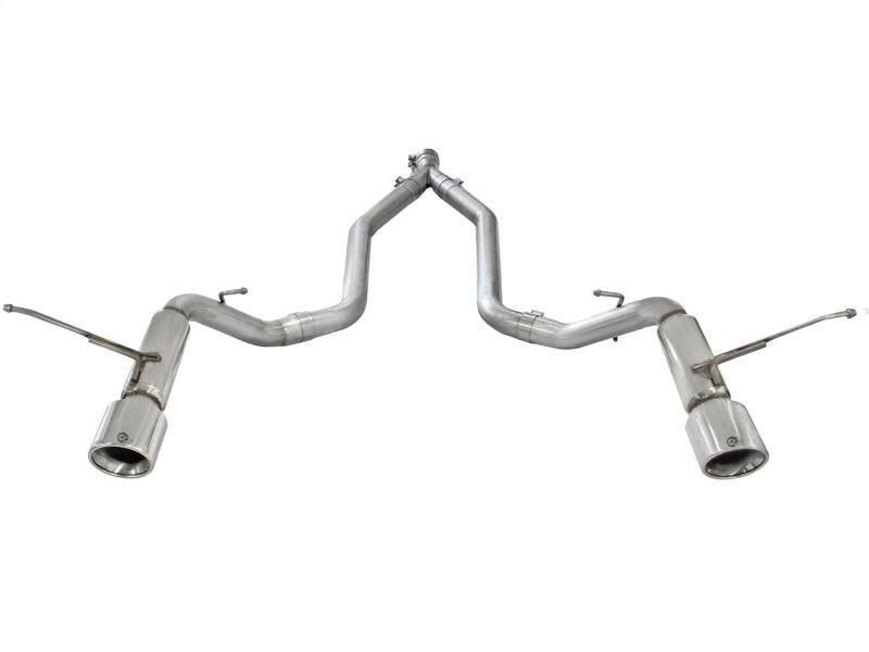 aFe MACHForce XP 14+ compatible with Jeep Grand Cherokee V6 3.0L (td) 2.5in DPF-Back 409SS Exhaust w/Resonators 49-46234