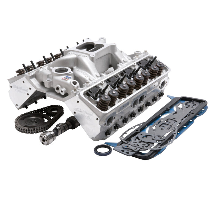 Edelbrock 435Hp Total Power Package Top-End Kit for Use On 1987 And Later SB-Chevy w/ Oe Lifters 2097