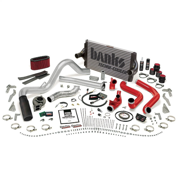 Banks Power 94-95.5 Ford 7.3L Auto PowerPack System SS Single Exhaust w/ Black Tip 48555-B