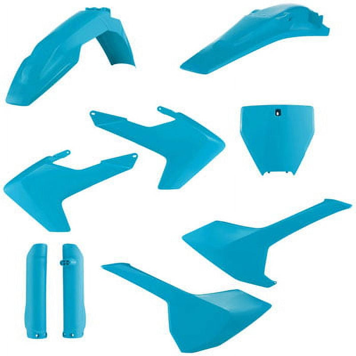 Acerbis Full Plastic Kit (Light Blue) for 16-18 Husqvarna FC450HQ