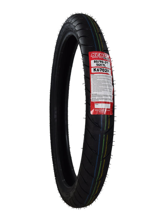 Kenda 46702210101 80/90-21&nbsp; Cataclysm Front Bias Motorcycle Tire 80/90-21