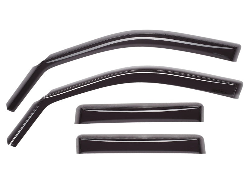 WeatherTech 99-03 Mitsubishi Galant Front and Rear Side Window Deflectors Dark Smoke 82192