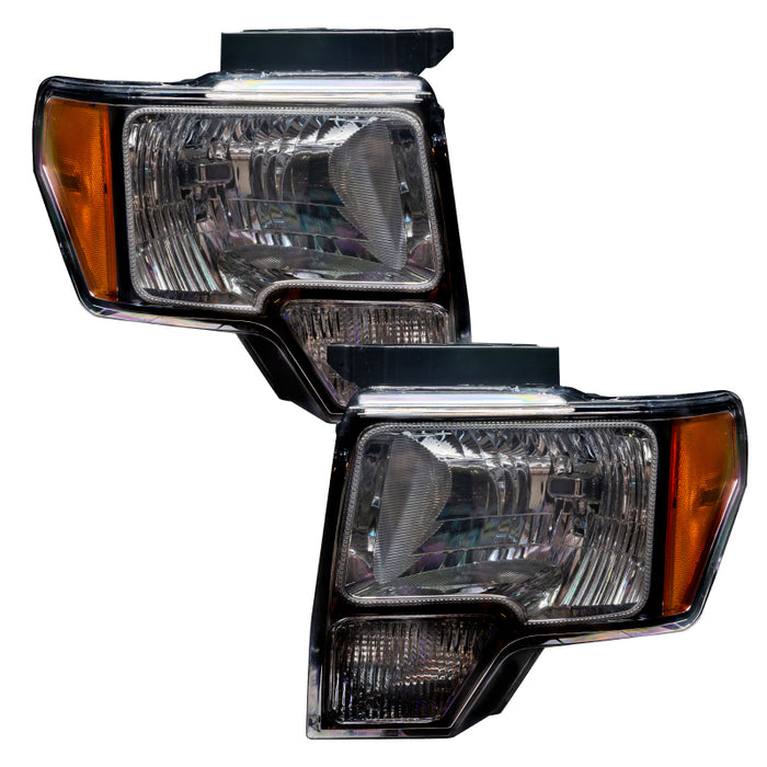 Oracle 09-14 Ford F-150 LED HL Black ColorSHIFT w/ BC1 Controller SEE WARRANTY 7188-335