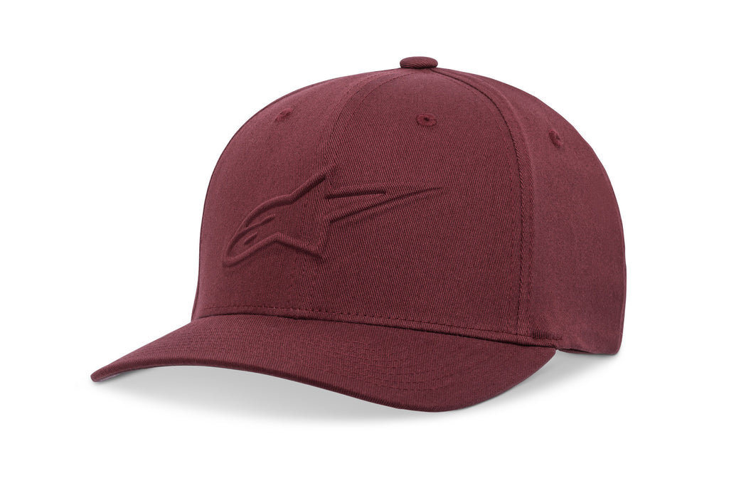 Alpinestars Ageless Emboss Hat Burgundy Lg/Xl 1038-81014-38-L/XL