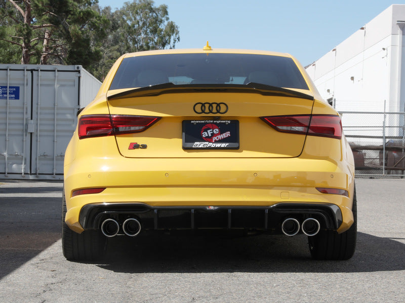 aFe MACHForce XP 3in-2.5in 304SS Exhaust Cat-Back 15-20 Audi S3 L4-2.0L (t) Polished Tips 49-36442-P