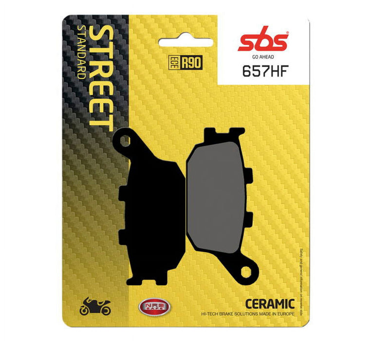 SBS Rear Ceramic Brake Pads 657HF