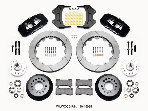 Wilwood AERO6 Front Hub Kit 15.00 WWE ProSpindle 140-15025
