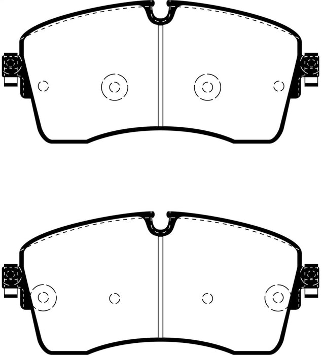 EBC 2018+ Jaguar E-Pace 2.0L Turbo (246) Greenstuff Front Brake Pads DP62385