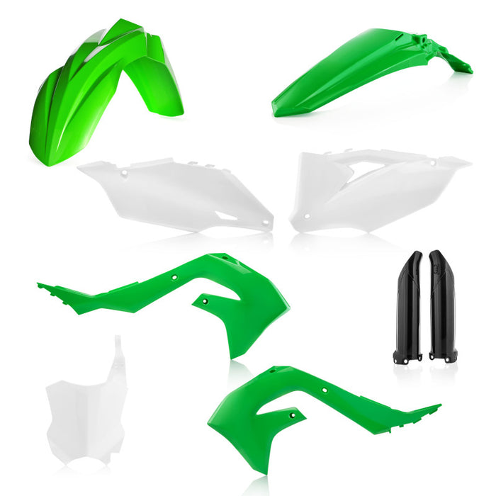 Acerbis 2736296345 Full Plastic Kit - OE 19 (Green/White/Black)