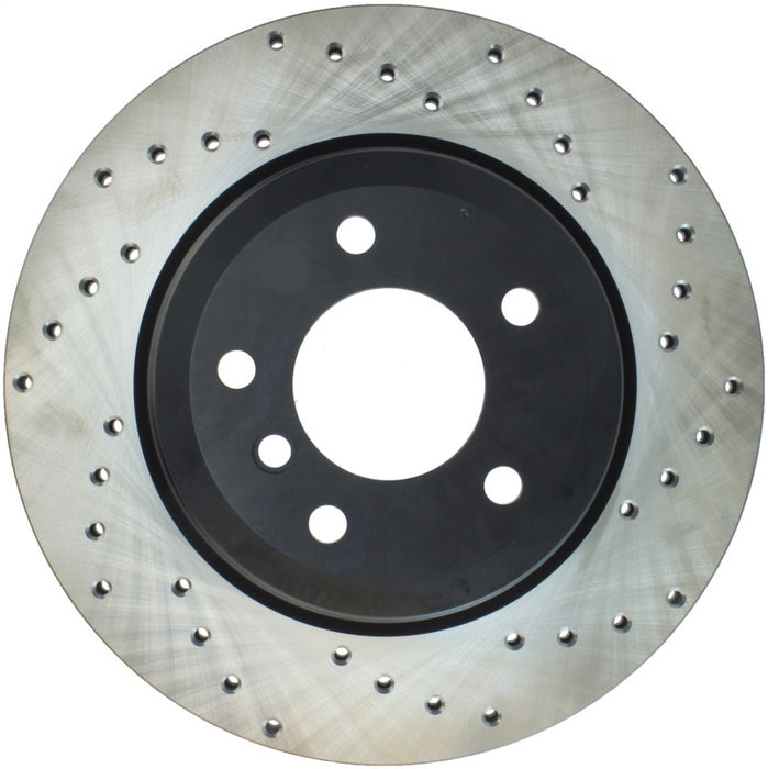 StopTech Sport Cross Drilled Brake Rotor Rear Left 128.34109L