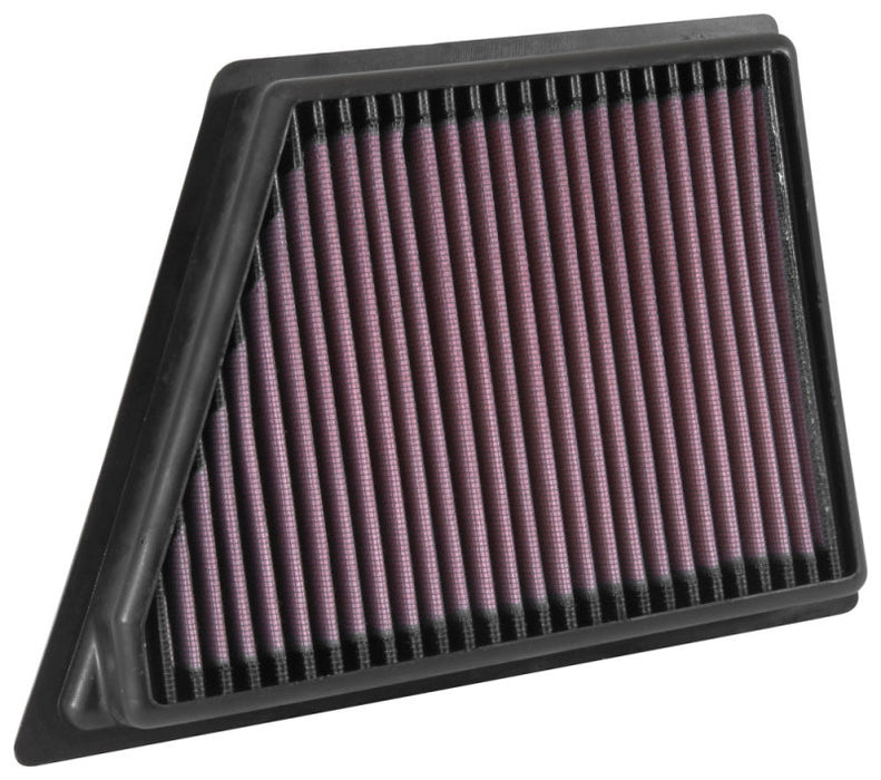 K&N 33-5054 Air Panel Filter for CADILLAC CT6 V6-3.0L F/I 2016-2018 (RIGHT)