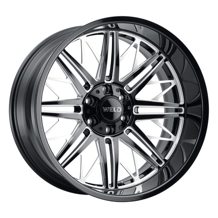 Weld Off-Road W145 22X12 Cascade 8X165.1 ET-44 BS4.75 Gloss Black MIL 125.1 W14522082475