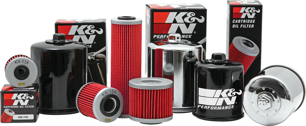 K&N Motorcycle Oil Filter: High Performance, Premium, Designed to be used with Synthetic or Conventional Oils: Fits Select Sea-Doo, Bombardier, John Deere Vehicles, KN-556