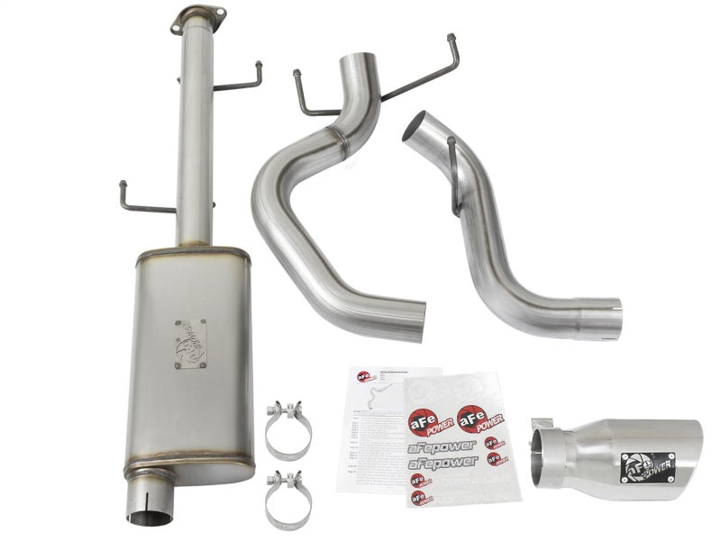 aFe MACH Force Xp 3in SS Cat-Back Single Side Exit Exhaust w/Polished Tips 07-14 Toyota FJ Cruiser 49-46003-1P