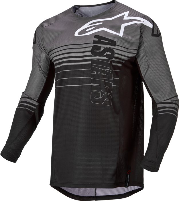 Alpinestars Techstar Graphite Jersey Dark Gray/Black 2X (3760922-9310-XXL)