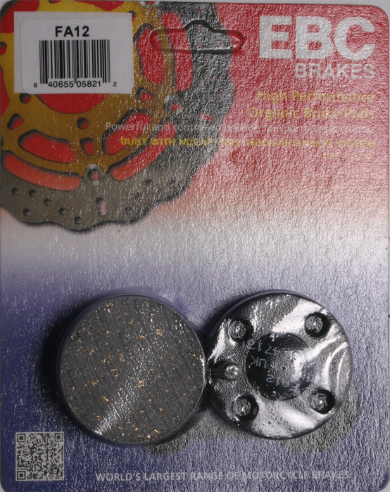 EBC Brakes FA12 Disc Brake Pad Set