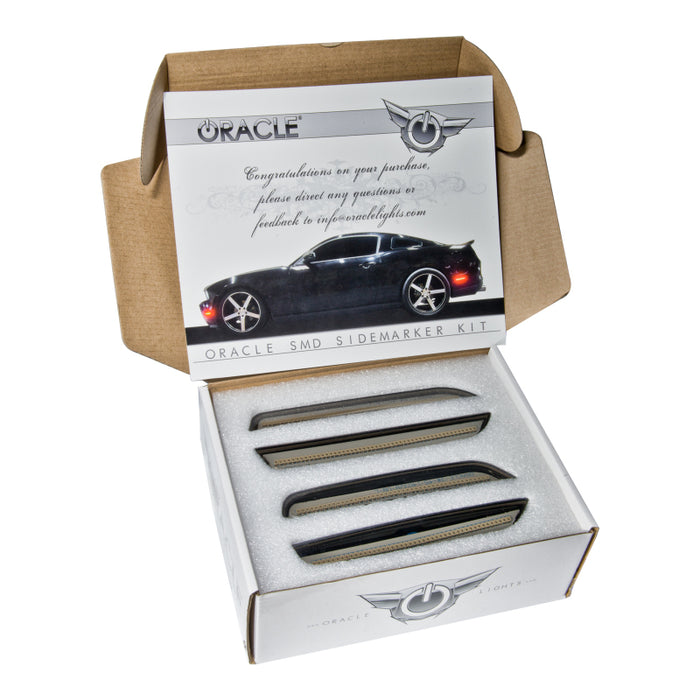 Oracle Lighting 2010-2014 Ford Mustang Concept Sidemarker Set Clear Lens Mpn: 9700-019