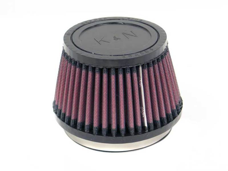 K&N Universal Clamp-On Engine Air Filter: Washable and Reusable: Round Tapered; 3.5 in (89 mm) Flange ID; 3 in (76 mm) Height; 4.625 in (117 mm) Base; 3.5 in (89 mm) Top , RU-4410
