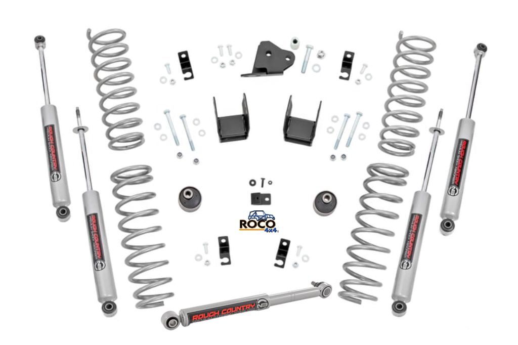 Rough Country Pre-Order Rought Country 2 Inch Lift Kit Fits Suzuki Jimny (2018-2025) 17000 with Steering stabilizer 17000+STEERING STABILIZER