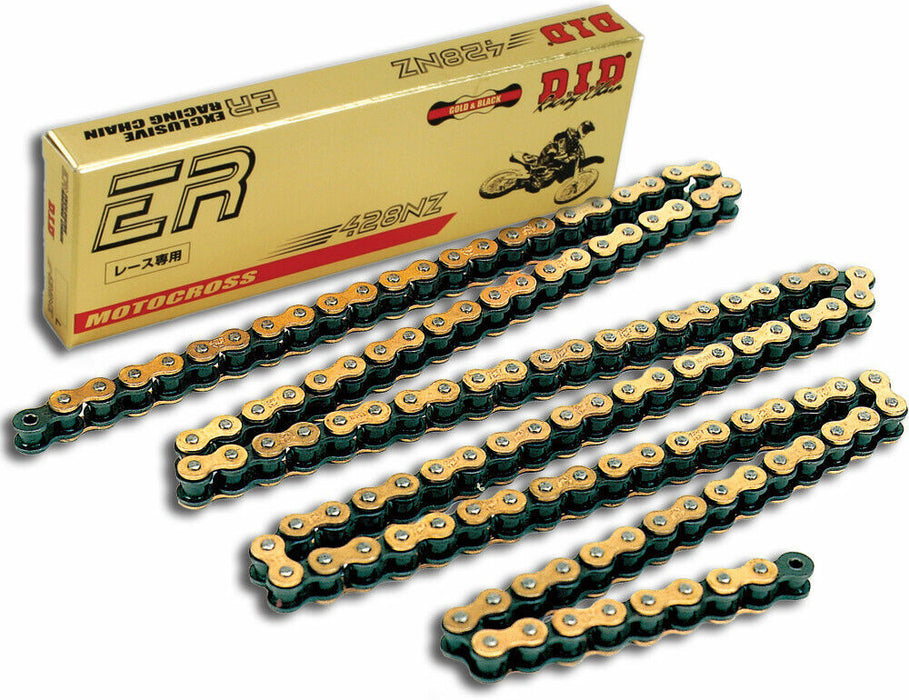 SUPER 428NZG-120 NON O-RING CHAIN GOLD