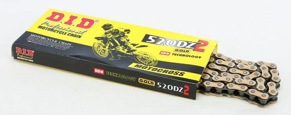 HI-PERFORMANCE 520DZ2-120 RACING CHAIN GOLD