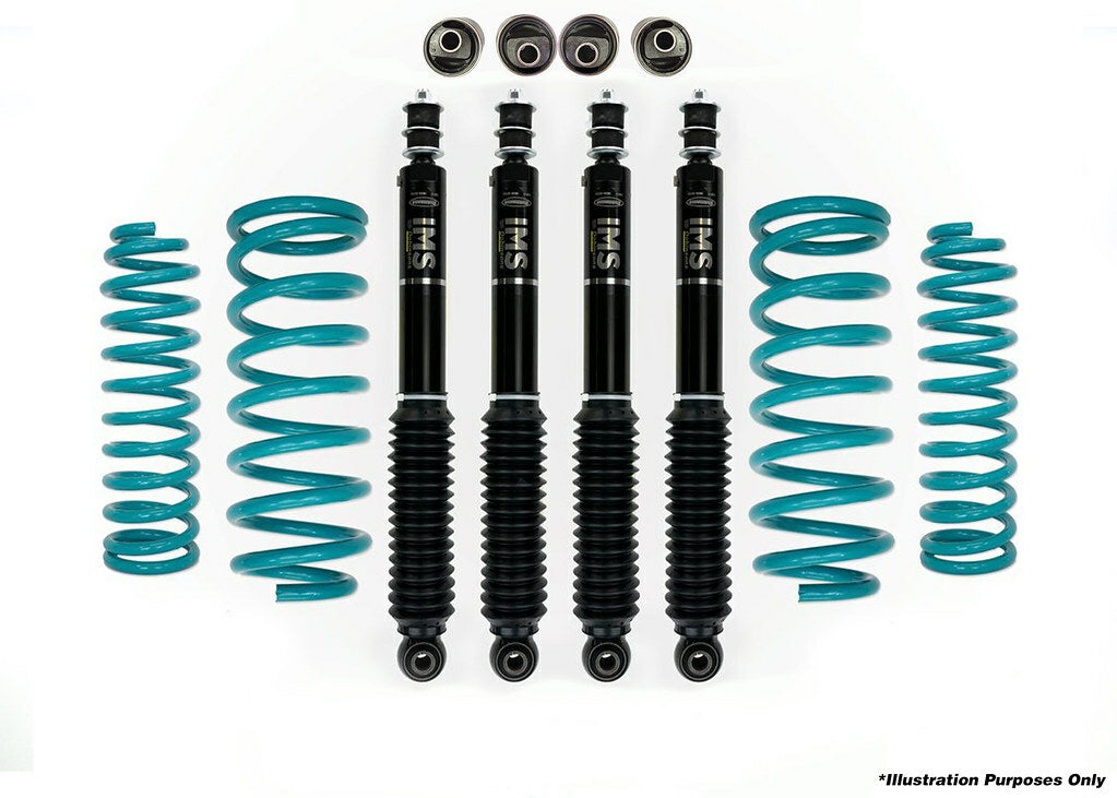 Dobinsons 4x4 2.5" IMS Lift Kit Fits toyotaLandcruiser 70 Series LJ70, LJ72, LJ73, LJ77, (RJ70, RJ73, KZJ 70/73 1994 on) 01/1990 to 05/1993 Square Headlights