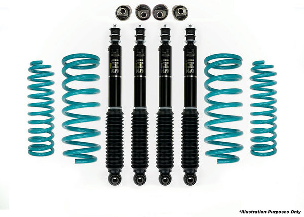 Dobinsons 4x4 2.5" IMS Lift Kit Fits toyotaLandcruiser 70 Series LJ70, LJ72, LJ73, LJ77, (RJ70, RJ73, KZJ 70/73 1994 on) 01/1990 to 05/1993 Square Headlights