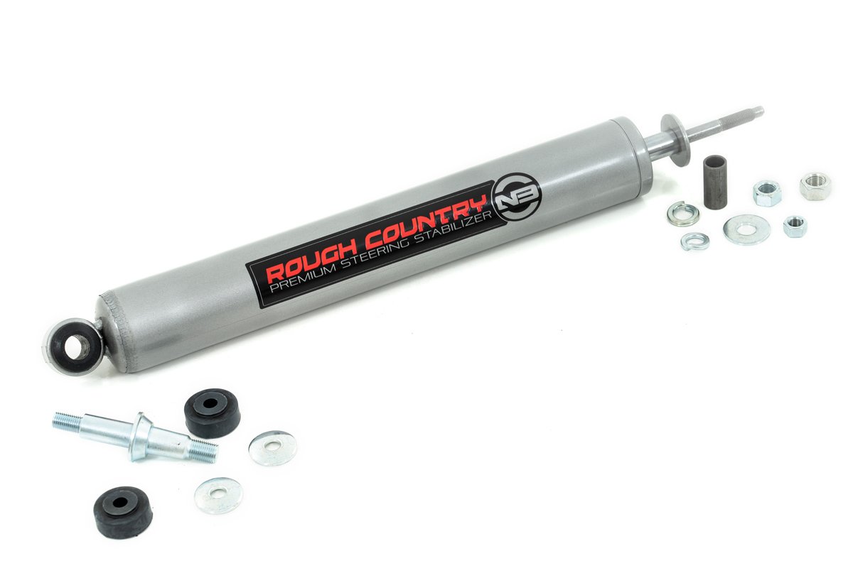Rough Country N3 Steering Stabilizer Fits Ford F-250/F-350 Super Duty 4WD (05-07) 8732230