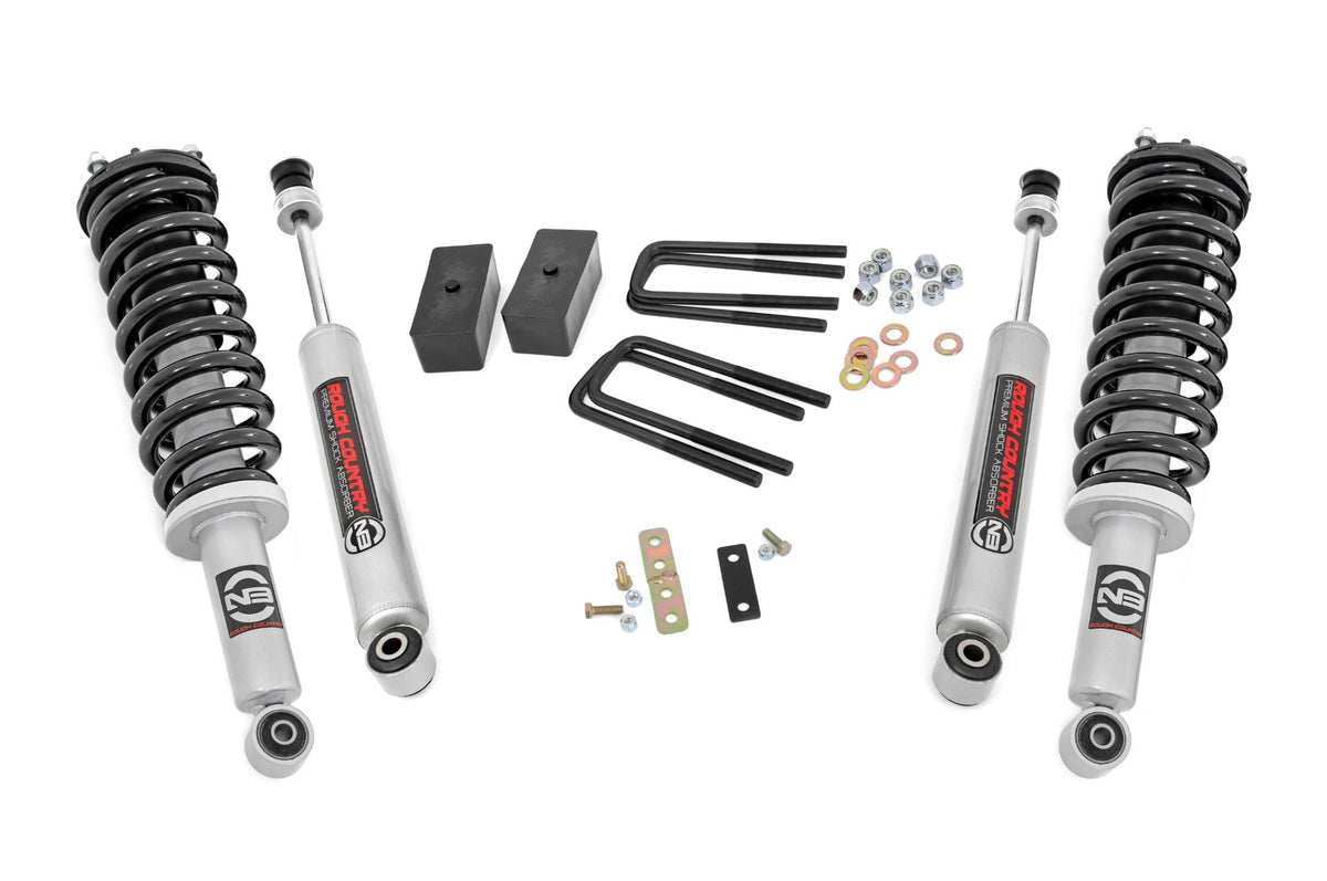 Rough Country 2.5 Inch Lift Kit N3 Struts Fits toyotaTundra 4WD (2000-2006) 75031