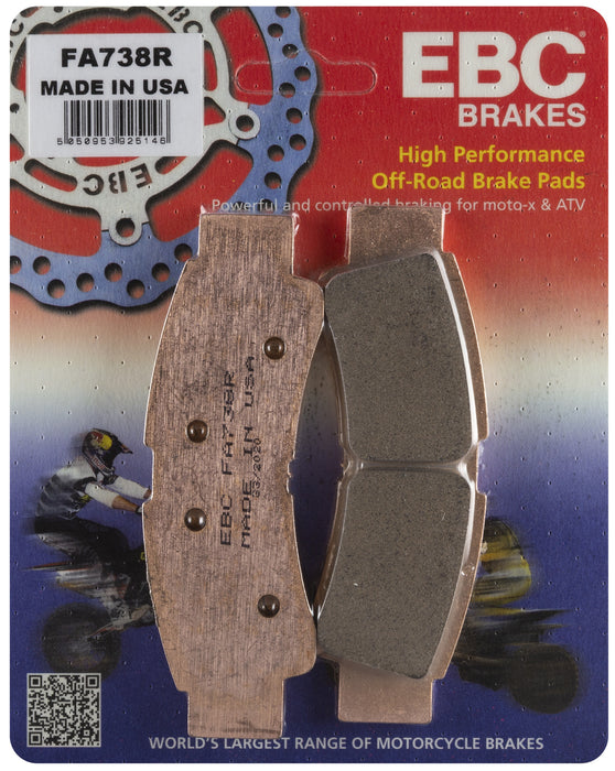 EBC FA738R R Series Sintered Disc Brake Pad