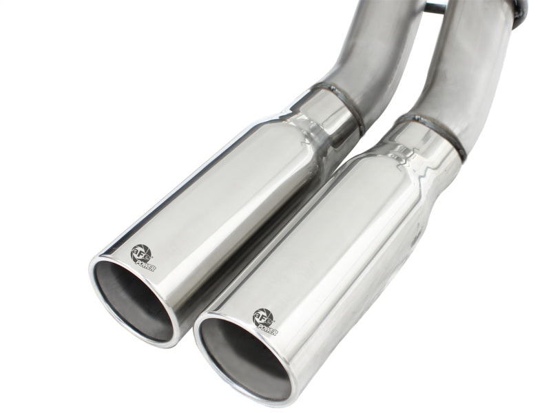 aFe Power MACHForce XP Exhaust System Cat-Back 409 Stainless Steel 07-08 Hummer H2 V8 6.0L/6.2L 49-44049