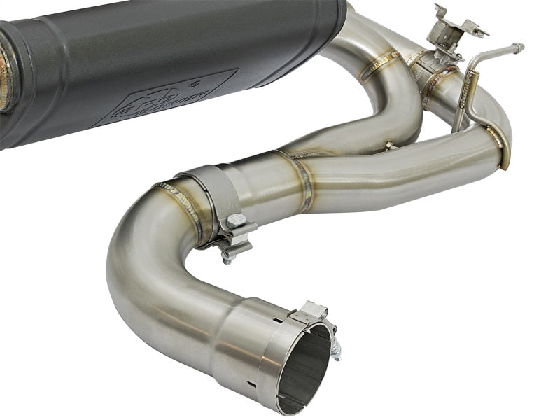 aFe MACHForce XP Exhausts Axle-Back 12-15 BMW 335i 3.0T (SS w/Black Tips) 49-36336-B