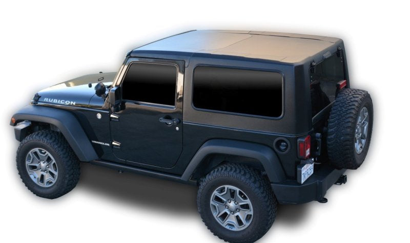 DV8 Offroad 07-18 compatible with Jeep Wrangler JK 2 Piece Square Back Hard Top (2 Door) HT07SB22