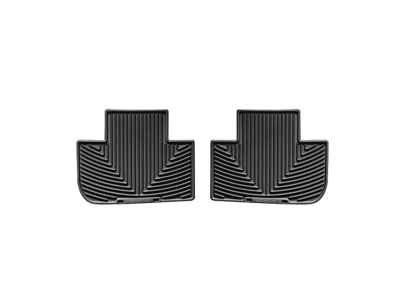 WeatherTech 05+ Cadillac STS Rear Rubber Mats Black W193