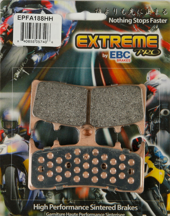 EBC Brakes EPFA188HH EPFA Double H Sintered Disc Brake Pad