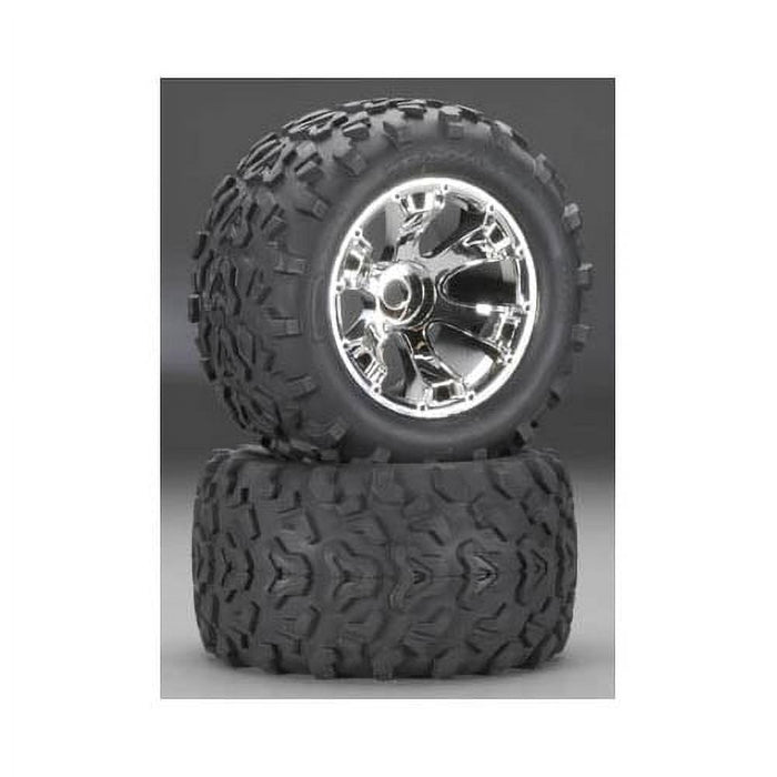 Traxxas Maxx Tires On Geode Wheels, 2-Piece, 457-Pack 5674