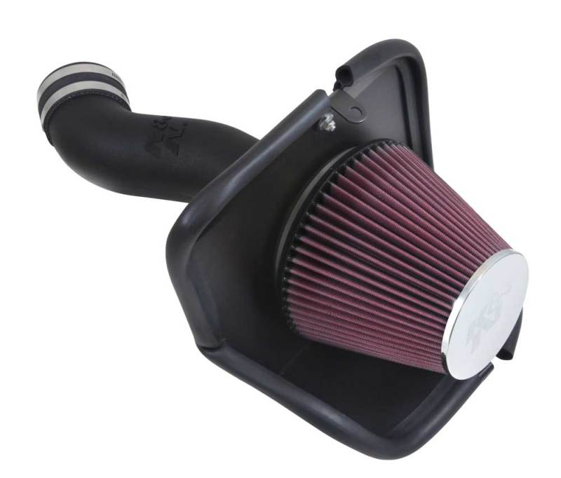 K&N 63-1569 Aircharger Intake Kit for JEEP CHEROKEE V6-3.2L F/I, 2014-2018