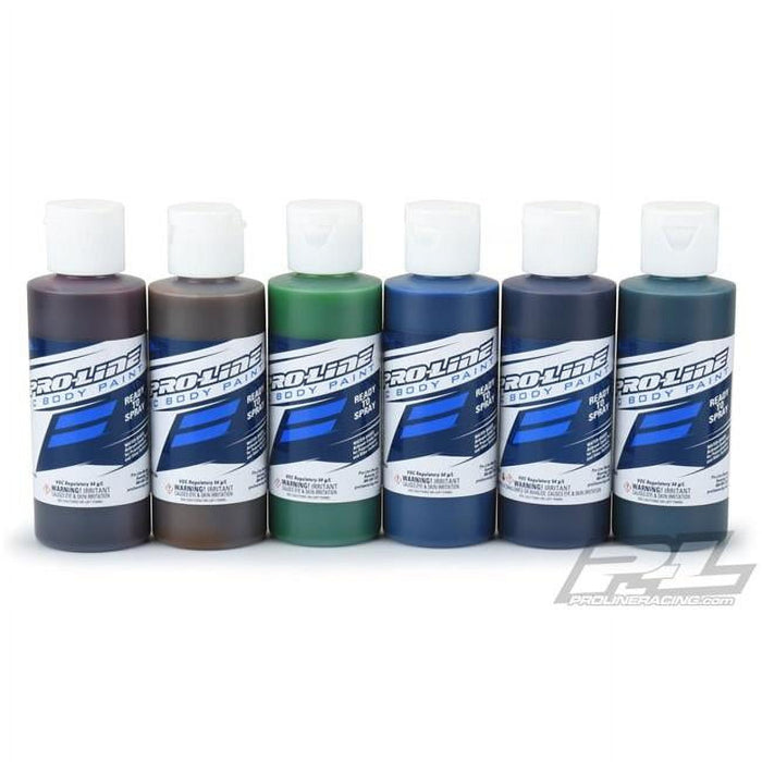 Proline Racing PRO632307 RC Airbrush Body Paint Candy Set - Pack of 6
