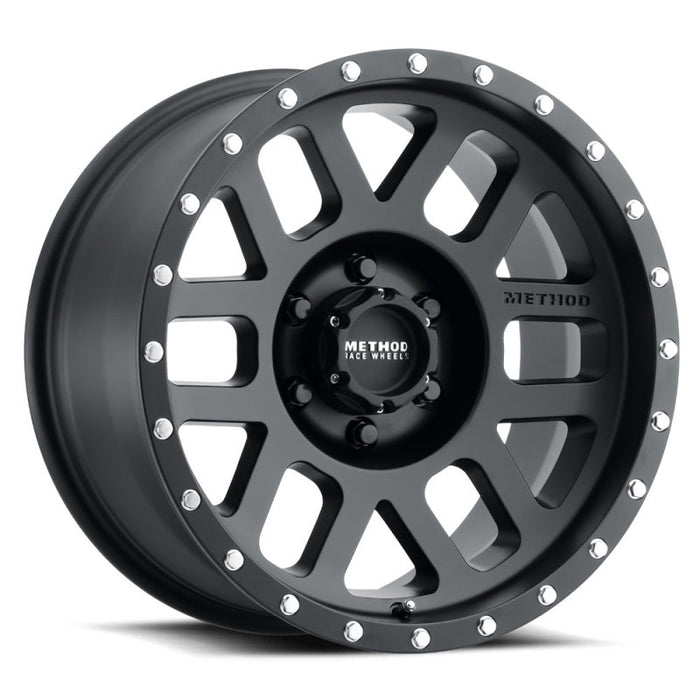 Method MR306 Mesh 18x9 +18mm Offset 6x5.5 108mm CB Matte Black Wheel MR30689060518