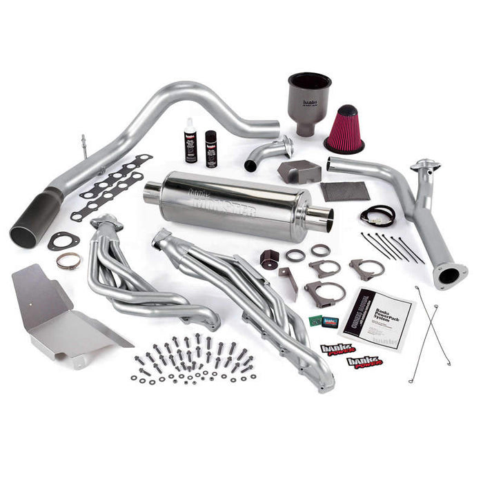 Banks Power 00-04 Ford 6.8L Excr (No-Egr) PowerPack System SS Single Exhaust w/ Black Tip 49134-B