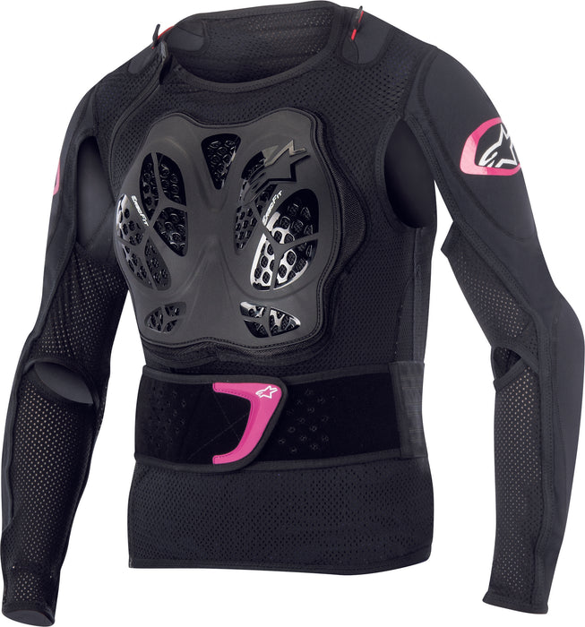 Alpinestars Women's Stella Bionic Motorcycle Riding Jacket 2, Black/Purple, Medium