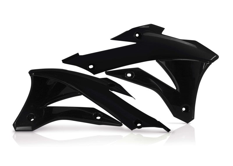 Acerbis Radiator Shrouds - Black, Color: Black 2374070001