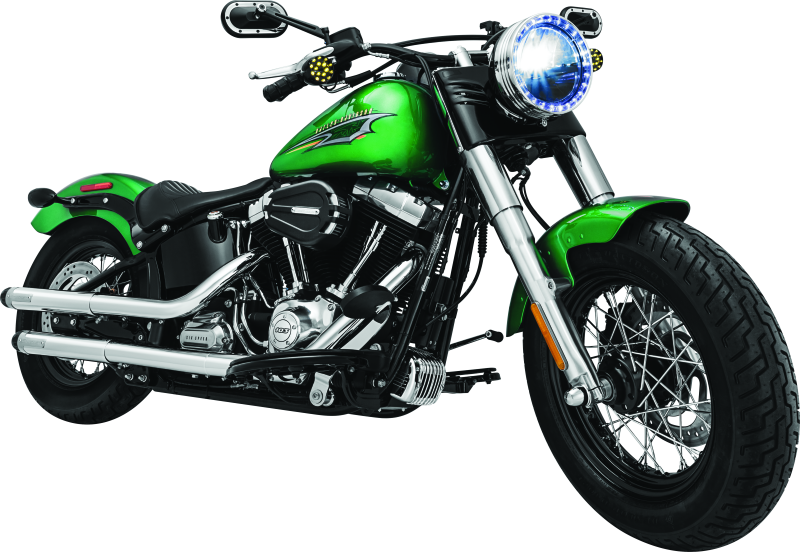 Kuryakyn Black Chrome Heavy Industry Mirrors Pair Motorcycle Harley Fits Indian