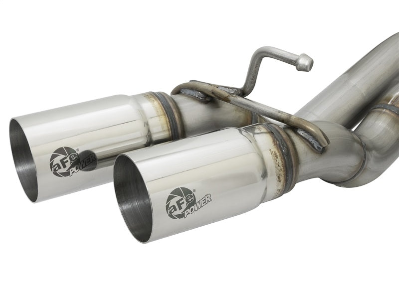 aFe Rebel Exhausts Cat-Back SS w/Polished Tip 16 Toyota Tacoma V6-3.5L 49-46032-P