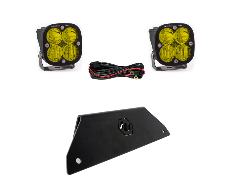 Baja Designs Polaris RZR Pro XP Lower Bumper LED Light Kit Pro D/C Amber 447172