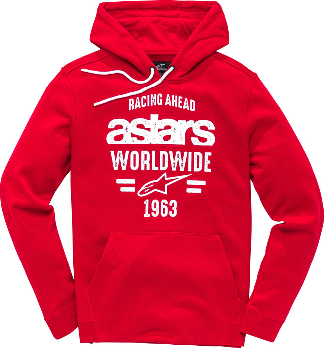 Alpinestars World Fleece Red Lg 1139-51175-30-L