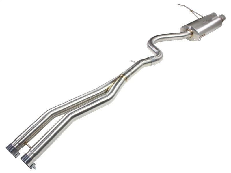 aFe 20-21 Audi A4 L4-2.0L (t) MACH Force-Xp 3in to 2-1/2in Stainless Steel Cat-Back Exhaust System 49-36446