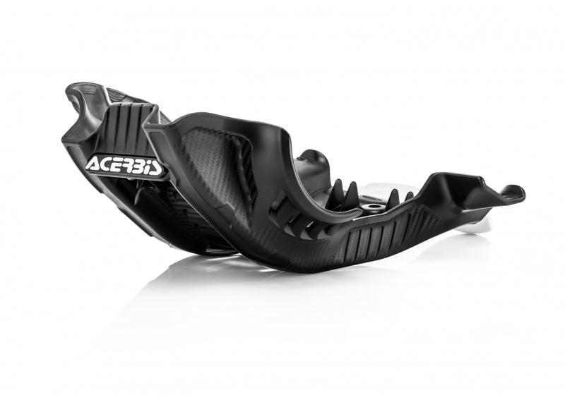 Acerbis Offroad Skid Plates Black/White (), One Size 2736371007