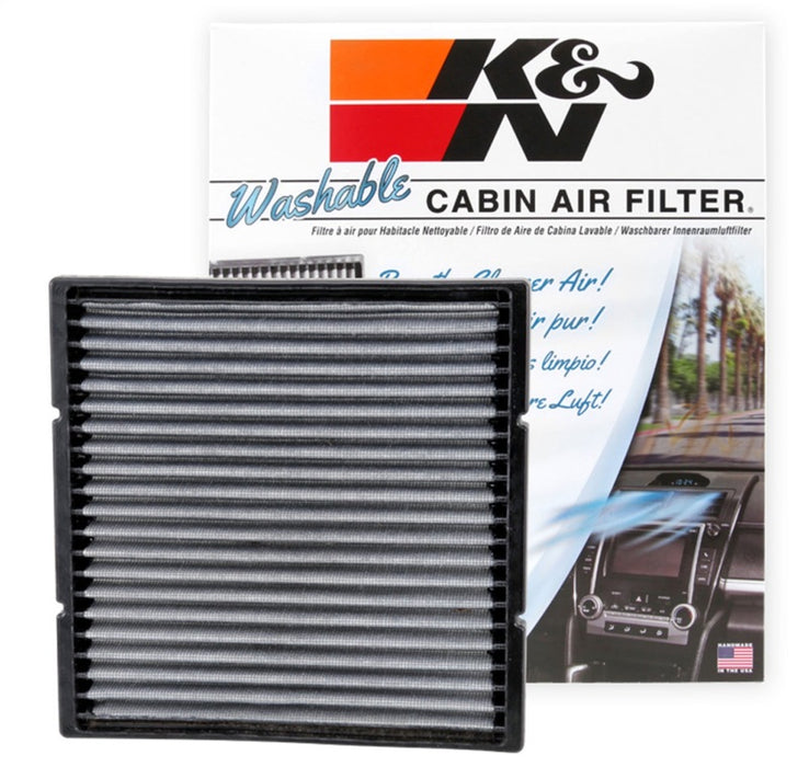 K&N Cabin Air Filter: Premium, Washable, Clean Airflow To Your Cabin Air Filter