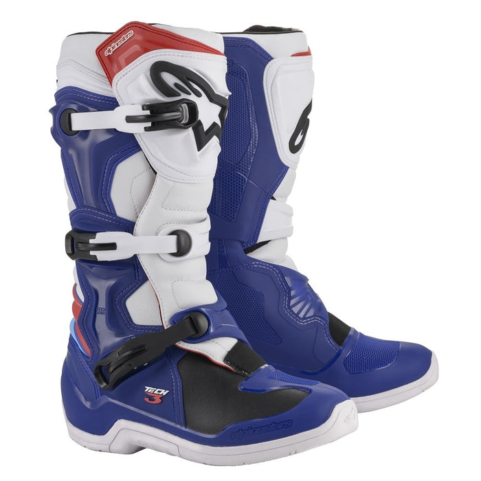 Alpinestars 2020 Tech 3 Offroad Boots Blue/White/Red 2013018-723